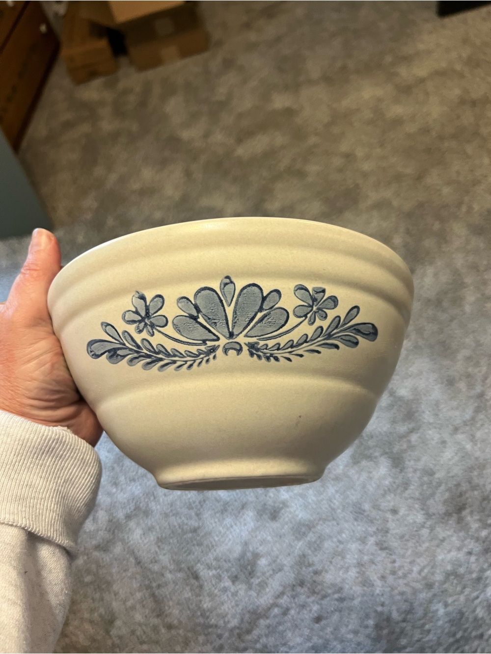 Vintage Pfaltzgraff Yorktown serving bowl
